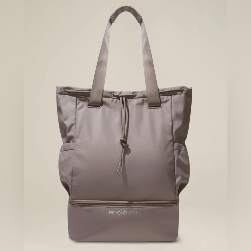 Beyond Yoga: Convertible Gym Bag in Birch